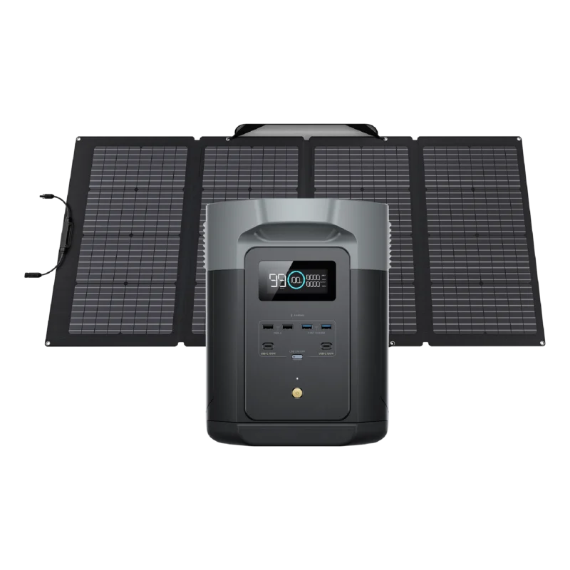 Combo Delta 2 Max + Panel Solar 220W