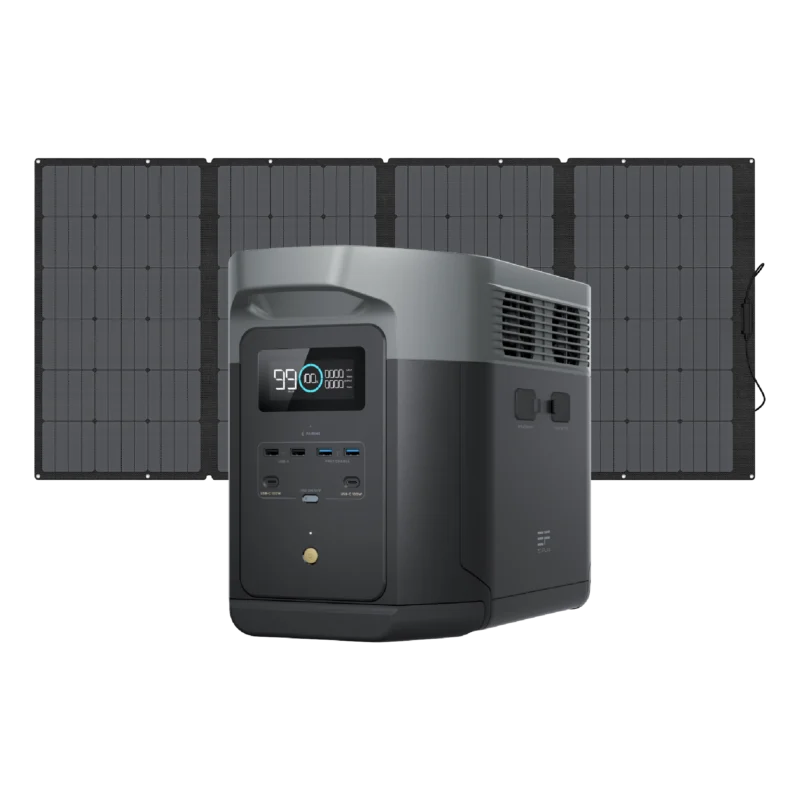 Combo Delta 2 Max + Panel Solar 400W