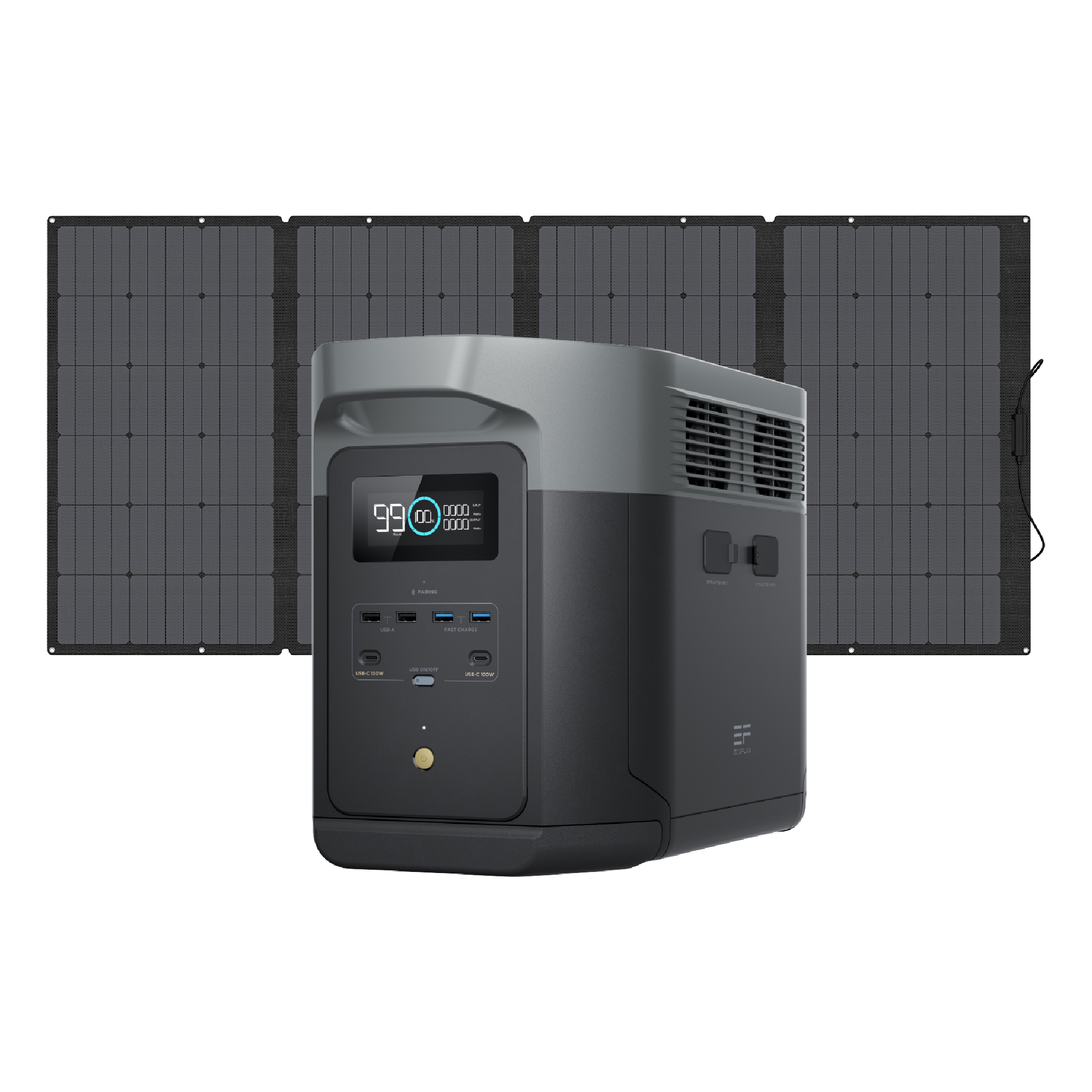 Combo Delta 2 Max + Panel Solar 400W