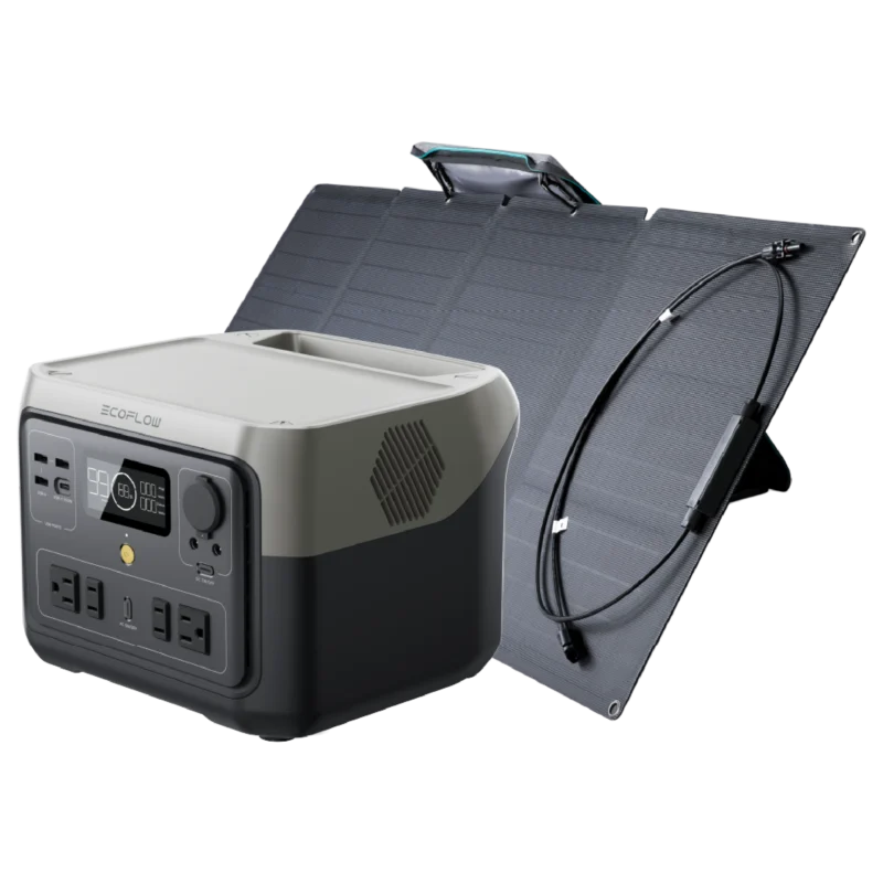 Combo RIVER 2 Max + Panel Solar 110W