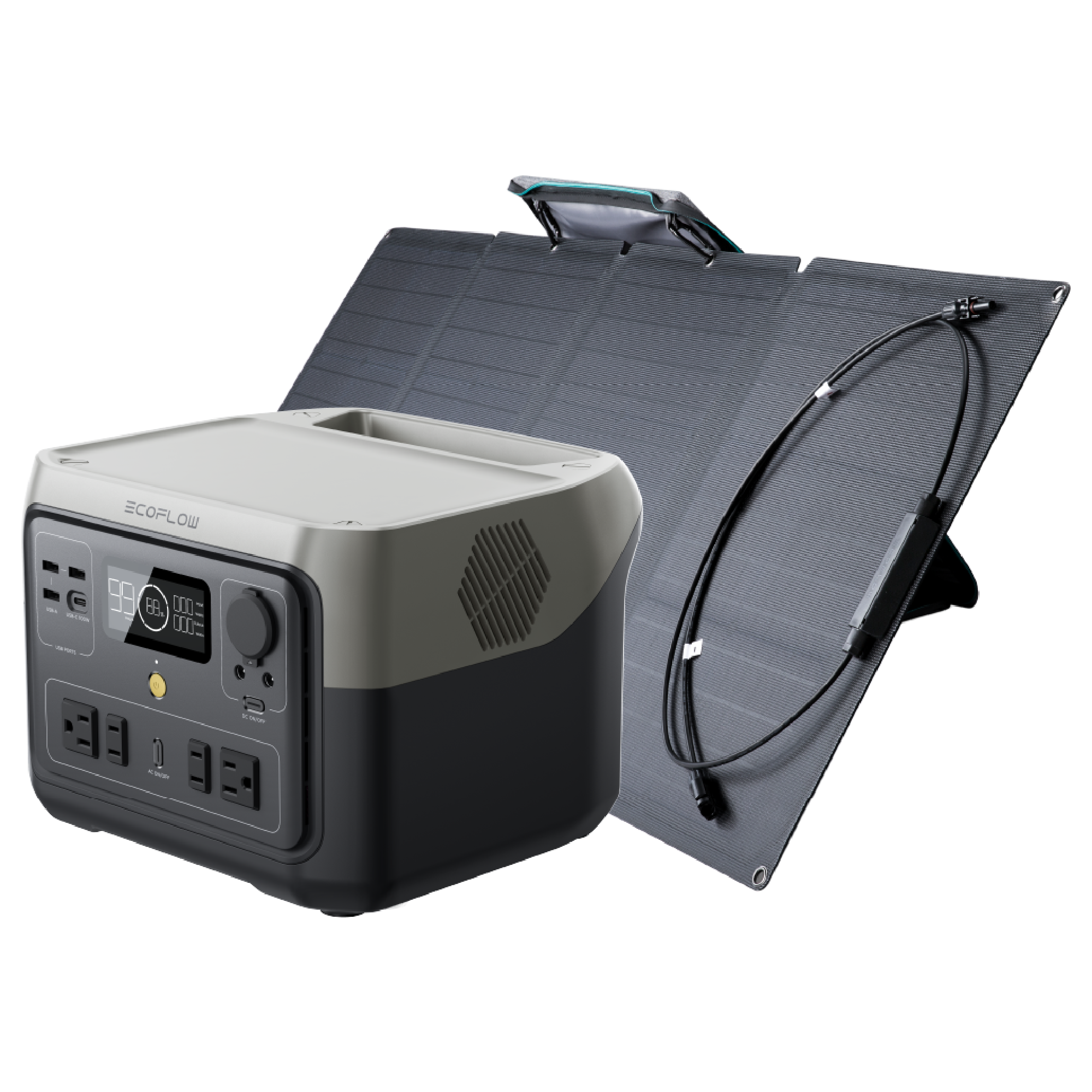 Combo RIVER 2 Max + Panel Solar 110W