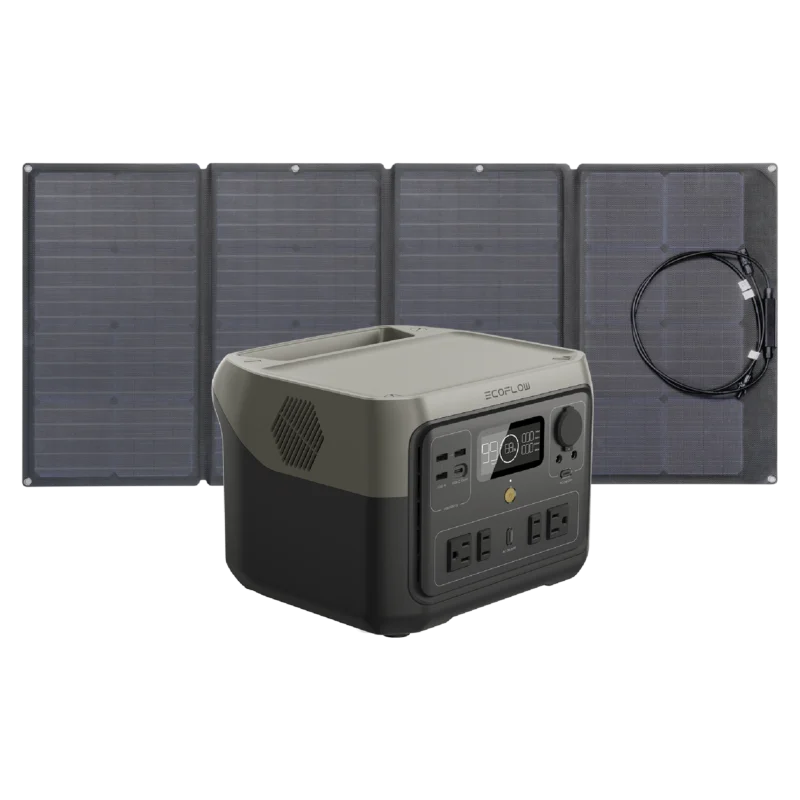 Combo RIVER 2 Max + Panel Solar 160W