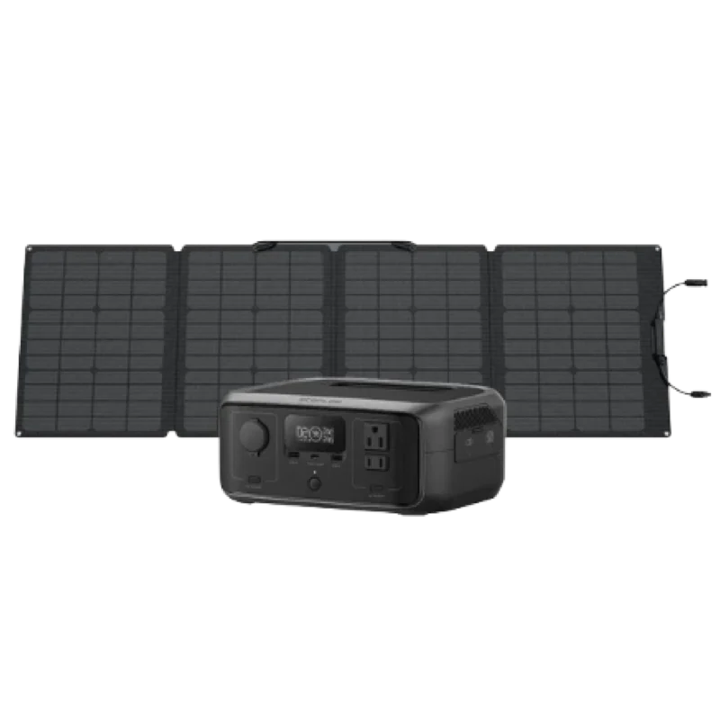 Combo River 3 UPS + Panel Solar 110W