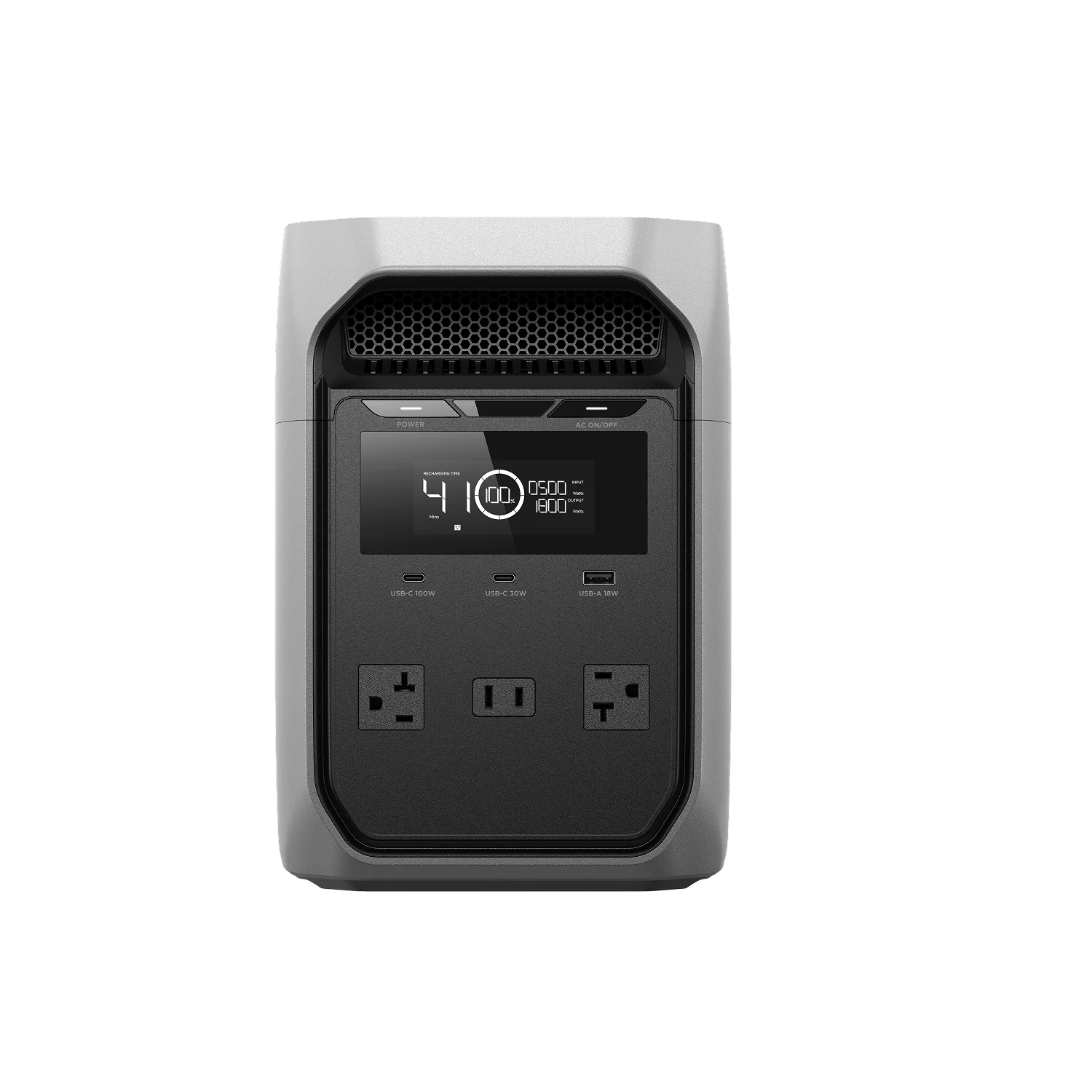 EcoFlow DELTA 3 Classic – Vista completa de estación de energía portátil