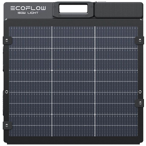 Panel Solar Ecoflow 160W Ligero – PowerMe Mexico